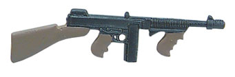 Dollhouse Miniature Thompson Submachine Gun